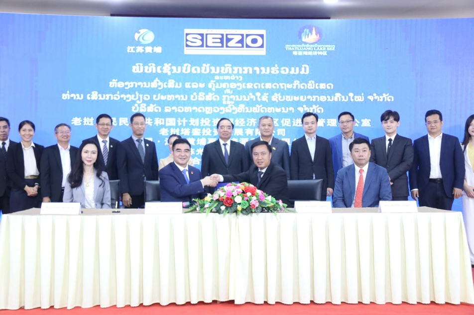 Doanh nghiệp Trung Quốc đầu tư mạnh vào các đặc khu tại Vientiane