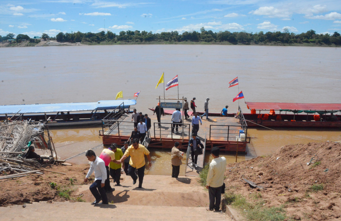 Lào và Thái Lan dự kiến nâng cấp bến đò thành cửa khẩu quốc tế