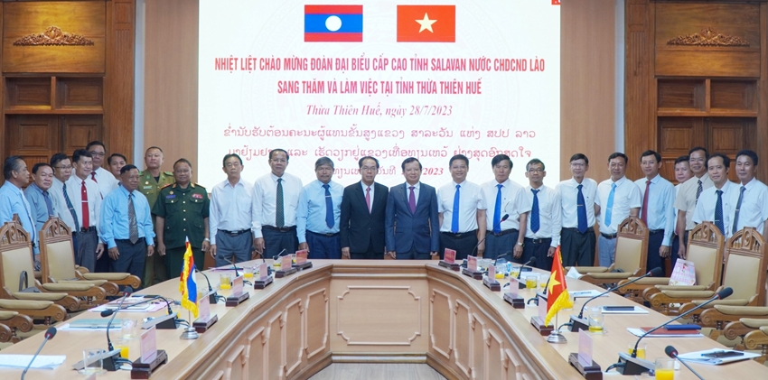 Huế tăng cường hợp tác với tỉnh Salavan (Lào)