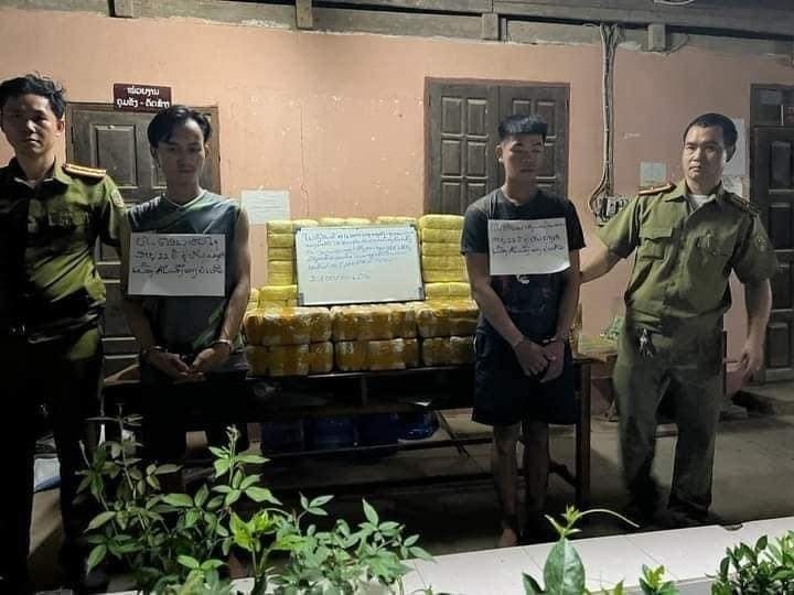 Công an Bokeo bắt 2,8 triệu viên ma túy