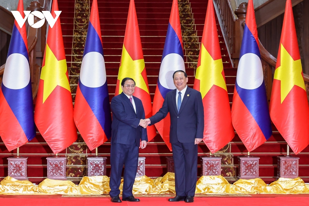 những dấu ấn mới trong quan hệ hợp tác toàn diện việt nam - lào hình ảnh 2 nhung dau an moi trong quan he hop tac toan dien viet nam - lao hinh anh 2