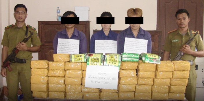Triệt phá vụ án ma túy tại tỉnh Khammouan