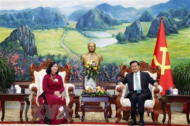 Quan hệ Việt Nam-Lào không ngừng phát triển trên các lĩnh vực