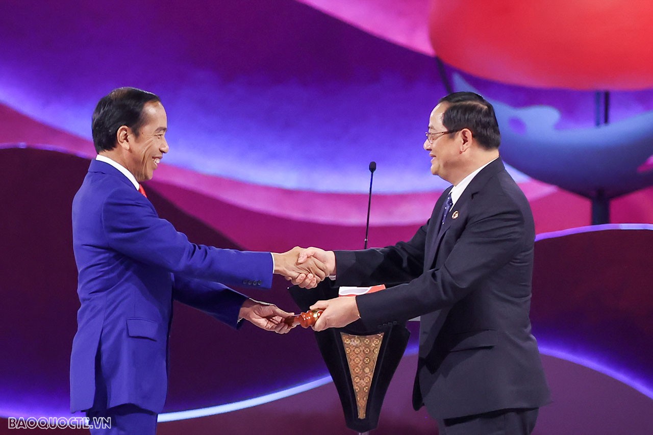 ASEAN-43: Lào đón nhận cương vị Chủ tịch ASEAN từ Indonesia