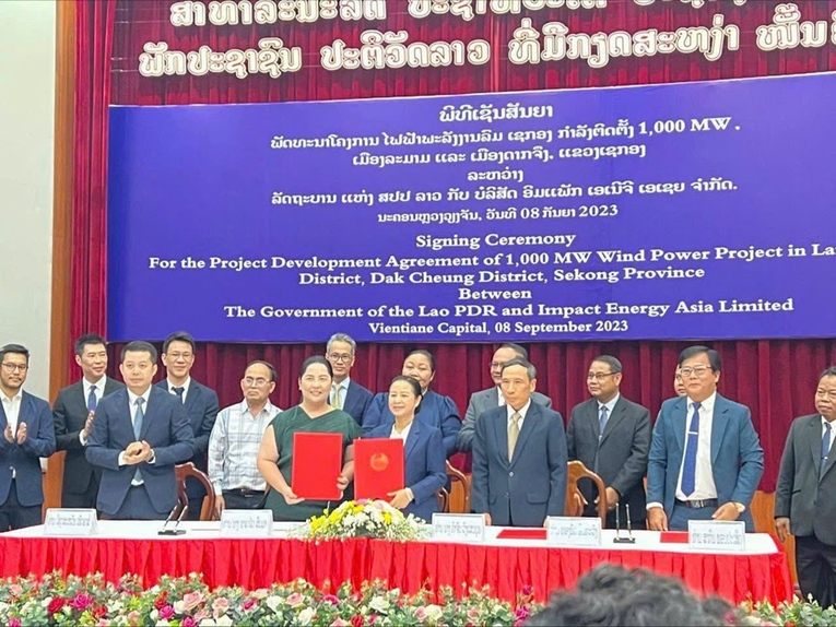 Lào tiếp tục cho phép phát triển các dự án năng lượng mới