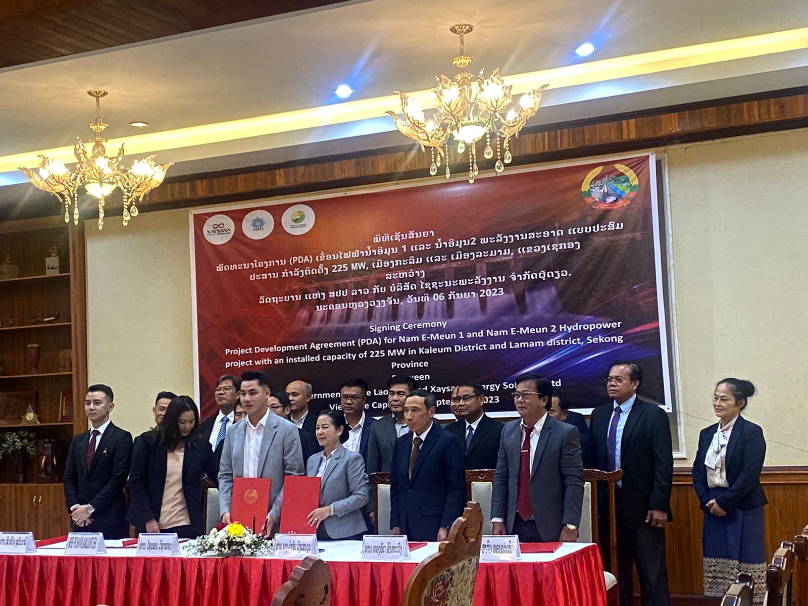 Lào tiếp tục phát triển dự án năng lượng tại Sekong