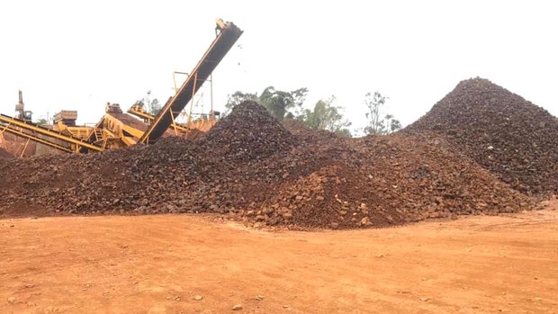 Nhiều công ty đầu tư vào lĩnh vực khoáng sản tại tỉnh Viêng Chăn