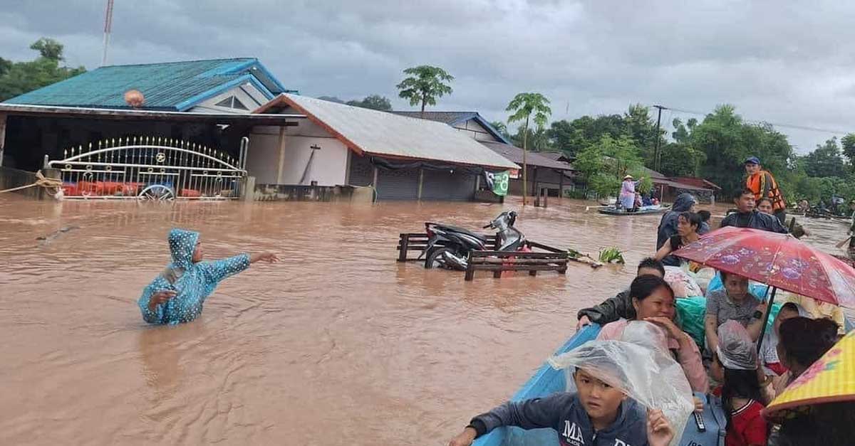 Lào nỗ lực khắc phục hậu quả do thiên tai