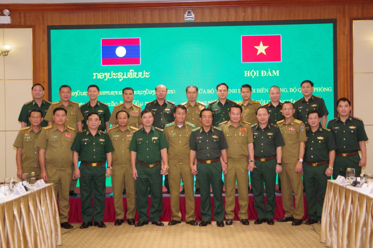 Hội đàm giữa Bộ Tư lệnh BĐBP Việt Nam và Tổng cục An ninh Lào