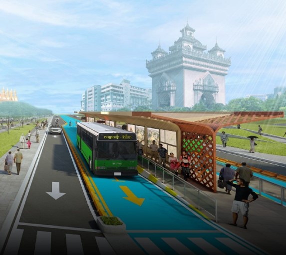 Tìm hiểu về Phòng Quản lý giao thông vận tải đô thị và hệ thống xe bus nhanh BRT tại Lào