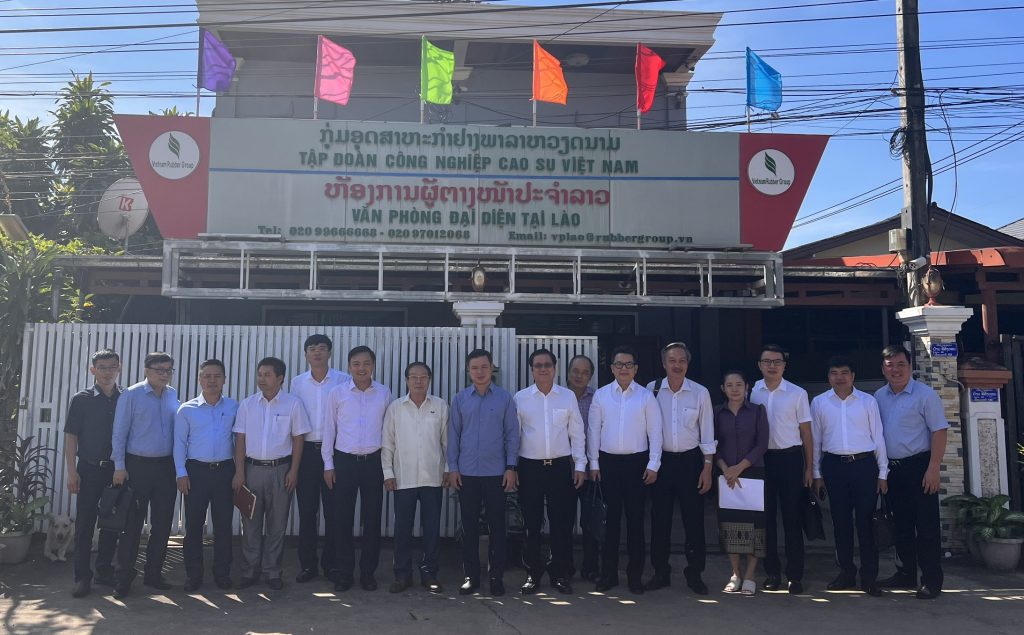 “Các dự án cao su của VRG tại Lào có chiều hướng tăng trưởng tốt và ổn định”