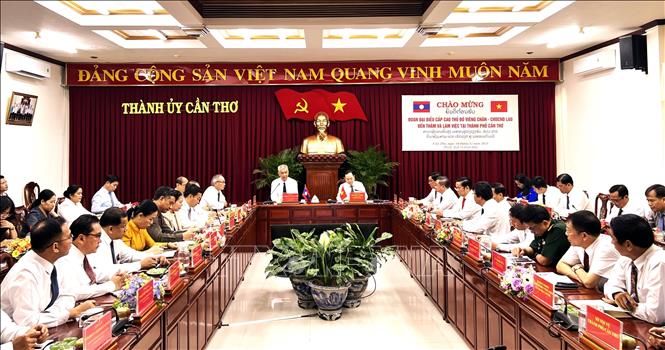 Thành phố Cần Thơ và Thủ đô Vientiane của Lào đẩy mạnh hợp tác nông nghiệp