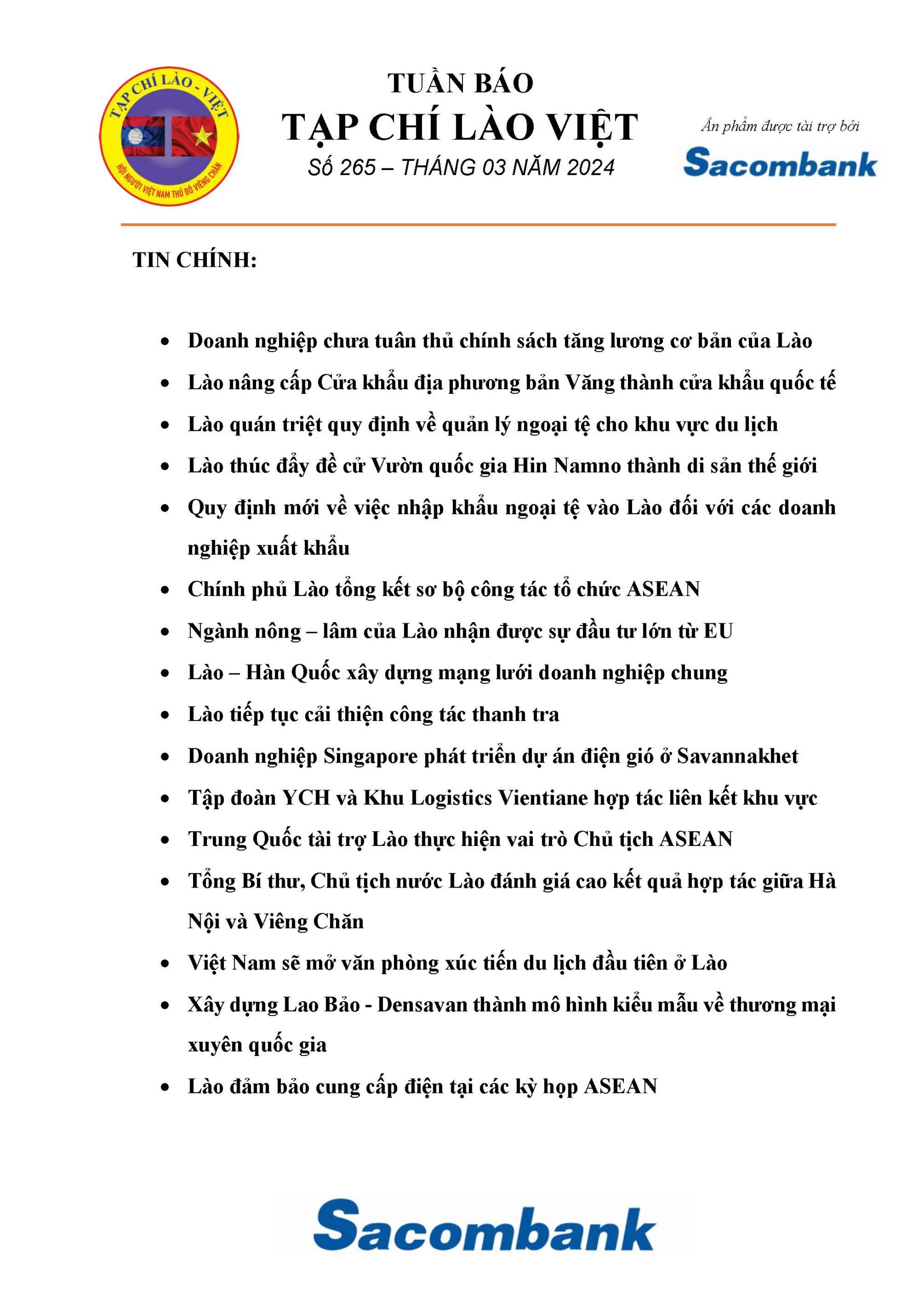 Tuần báo số 265