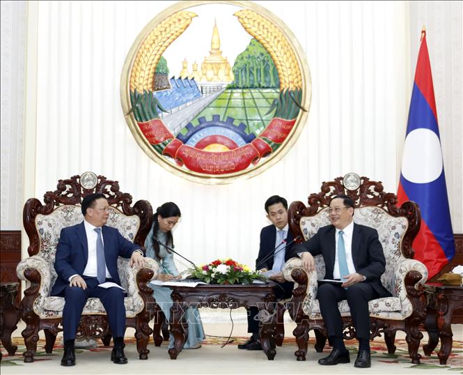 Tăng cường hợp tác giữa Thủ đô Hà Nội và Thủ đô Viêng Chăn (Lào)