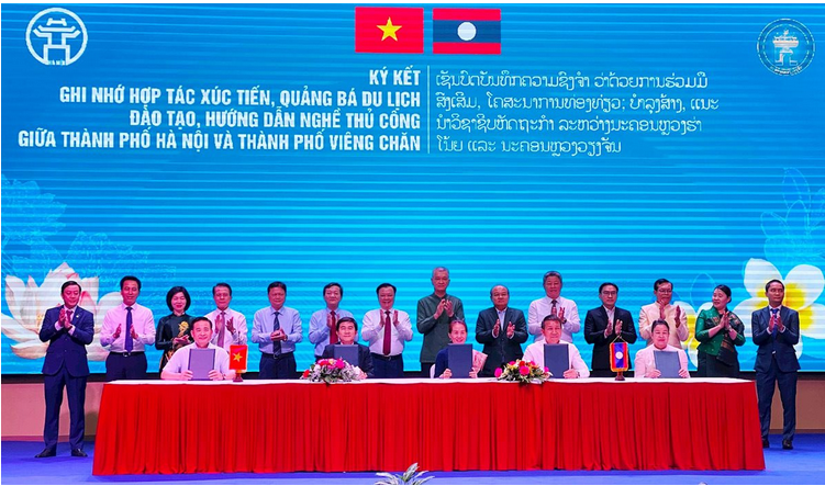 Vientiane – Hà Nội đẩy mạnh hợp tác du lịch