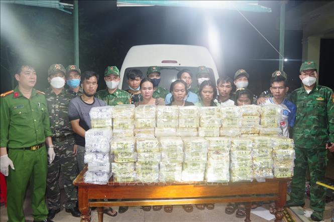 Quảng trị triệt phá đường dây ma túy lớn, thu giữ 100kg ma túy