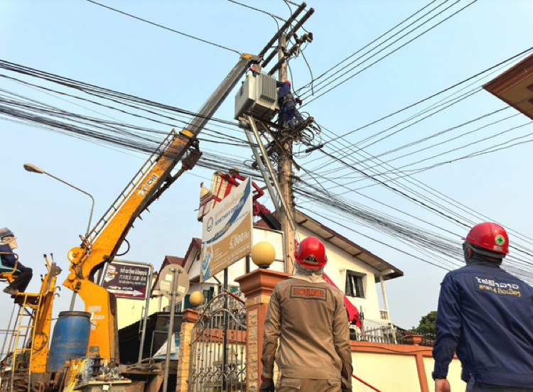Nhu cầu tiêu thụ điện của Lào ngày càng tăng