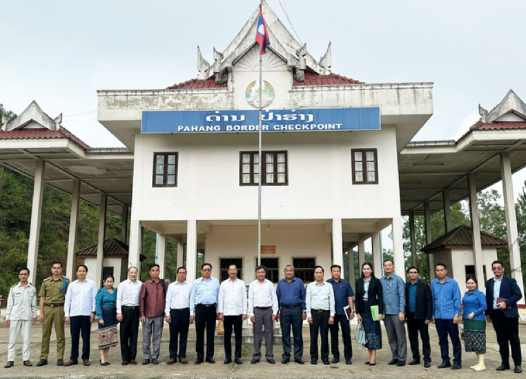 Lào nghiên cứu nâng cấp Cửa khẩu giáp Sơn La thành cửa khẩu quốc tế