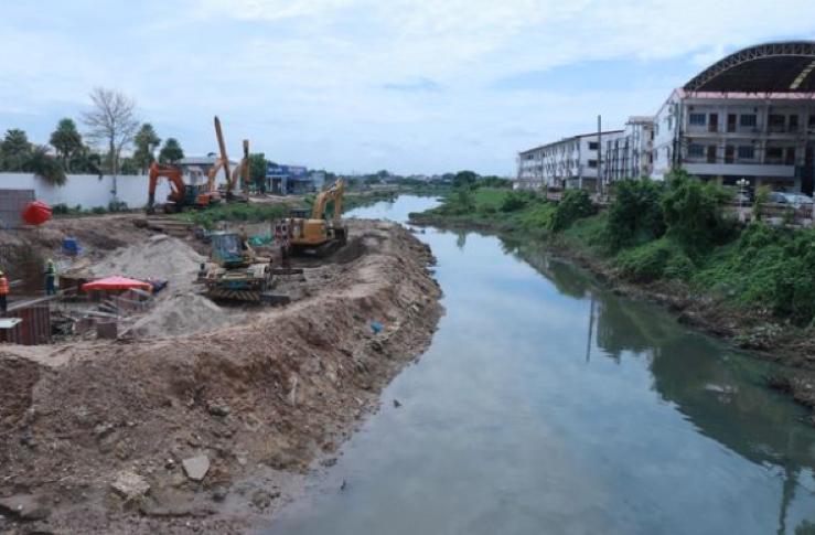 Vientiane đẩy mạnh vấn đề xử lý ô nhiễm nước thải