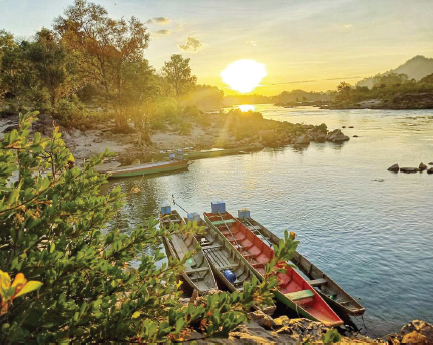 Bản Khon-Don Deth : Thiên đường du lịch nổi tiếng ở Lào
