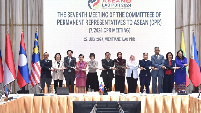 Lào chủ trì Kỳ họp thứ 7 của Ủy ban Đại diện Thường trực tại ASEAN (CPR)