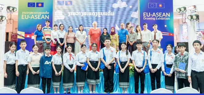 Chúng ta nhìn nhận EU – ASEAN như thế nào qua góc nhìn nghệ thuật, hoạt động được tổ chức tại Vientiane/Lào