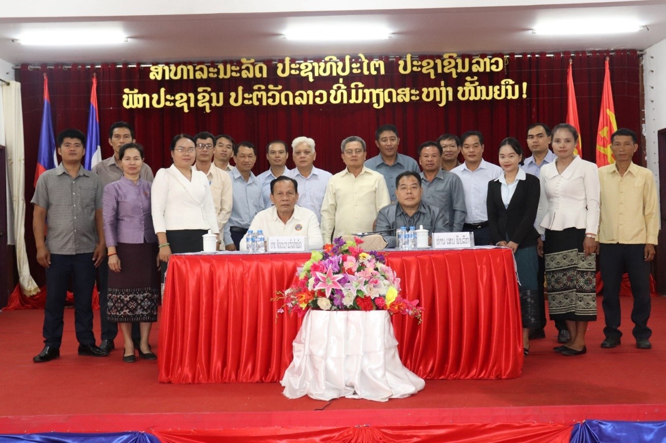 Tỉnh Xaynhabuly giám sát việc thực hiện đền bù từ dự án đầu tư