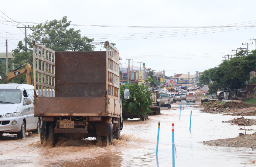 Nguyên nhân gây ra ngập lụt ở thủ đô Viêng Chăn