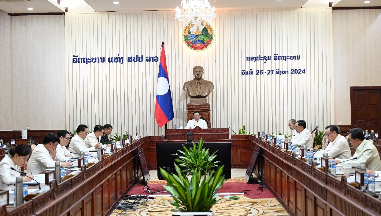 Chính phủ Lào khai mạc phiên họp thường kỳ tháng 8 năm 2024