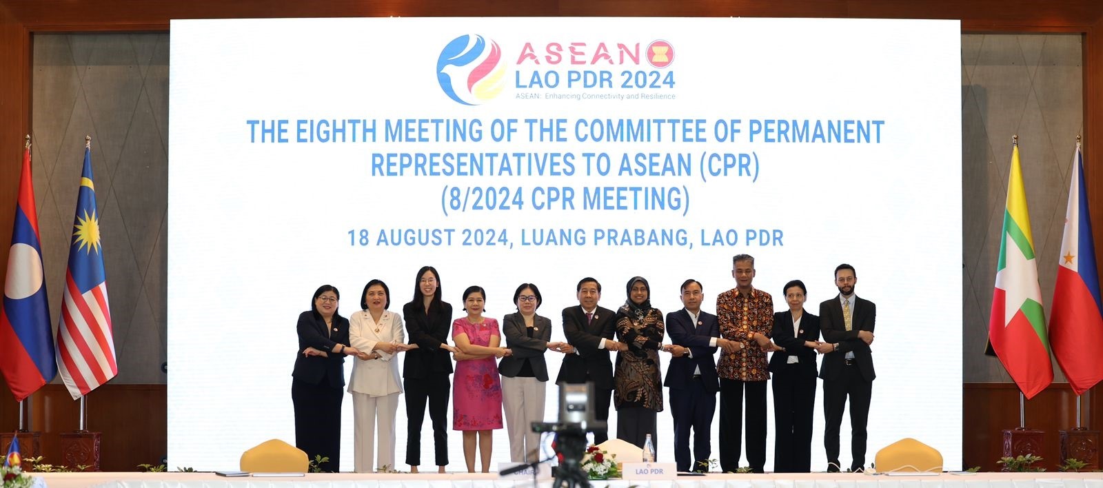 Kỳ họp lần thứ 8 của Ủy ban Đại diện Thường trực ASEAN tại Luang Prabang, Lào