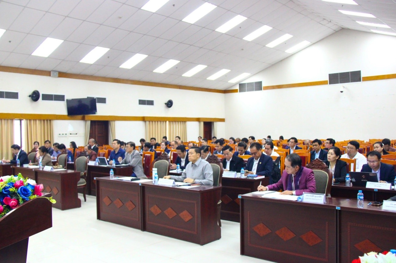 Chính phủ Lào lấy ý kiến từ khu vực doanh nghiệp về vấn đề giá cả hàng hóa và tỷ giá hối đoái