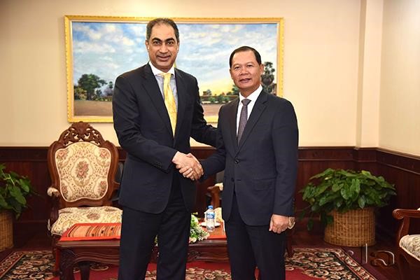 Lãnh đạo Bộ Ngoại giao tiếp đón Đại biện Kuwait tại Lào