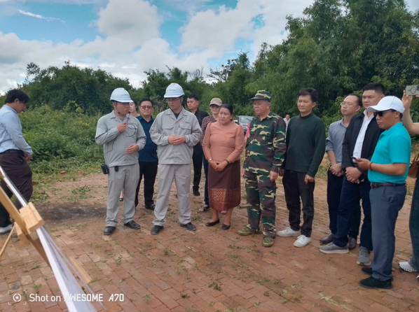 Oudomxay kiểm tra, thu thập thông tin đất lâm nghiệp của dự án phát triển năng lượng mặt trời trên địa bàn tỉnh