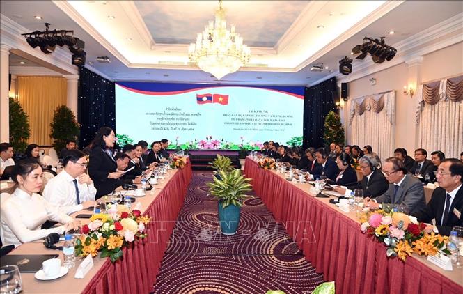 TP Hồ Chí Minh thúc đẩy quan hệ hợp tác với các địa phương của Lào