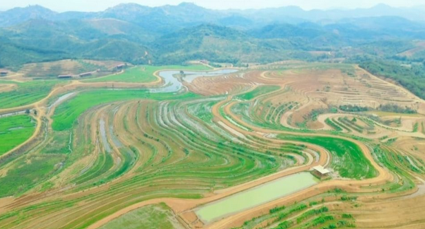 Đầu tư 6 tháng đầu năm của tỉnh Viêng Chăn đạt kết quả nổi bật