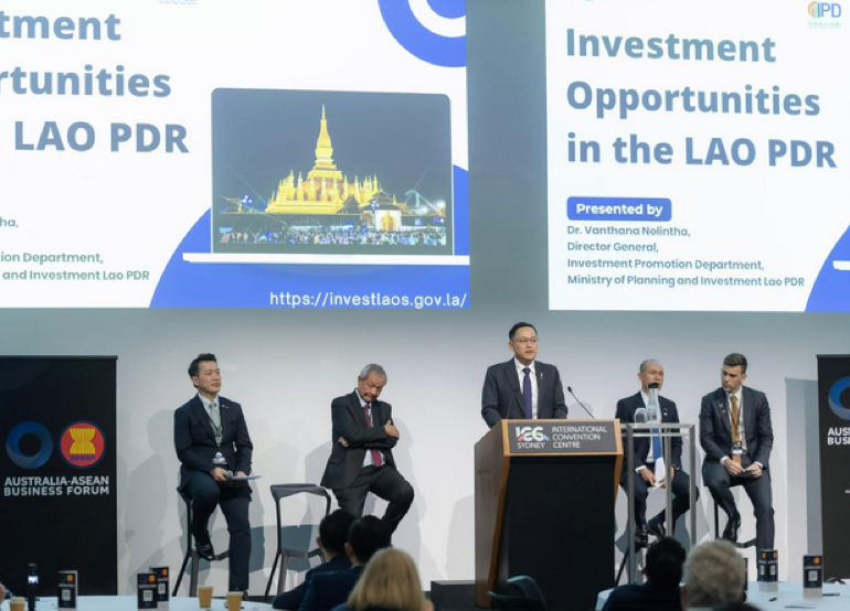 Lào kêu gọi Australia tăng cường đầu tư