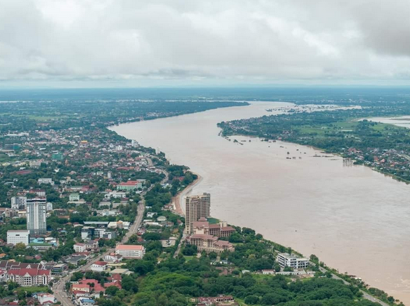 Trong một vài ngày tới, một số vùng trũng ở thủ đô Viêng Chăn có thể ngập lụt, cảnh báo hiện tượng lũ quét