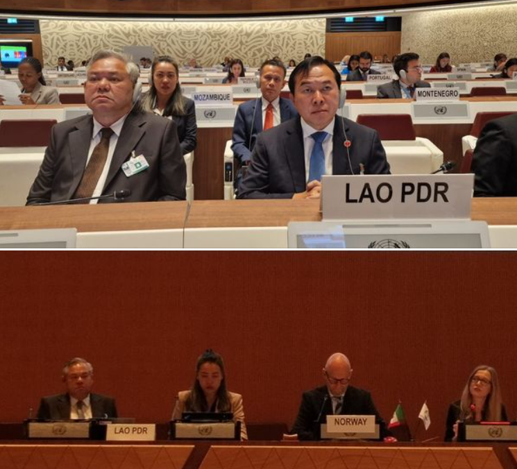 Lào tham dự Hội nghị các nước thành viên Công ước cấm bom đạn chùm lần thứ 12