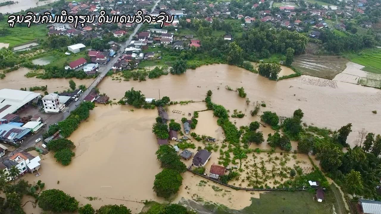 Lũ lụt nghiêm trọng tại Bắc Lào