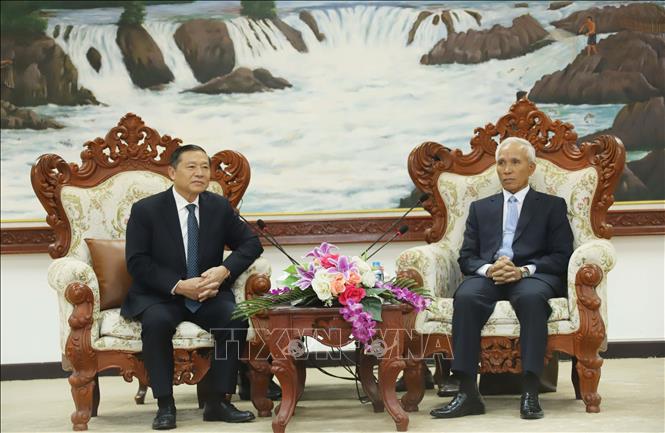 Việt Nam – Lào tiếp tục thắt chặt quan hệ giữa hai cơ quan Tuyên giáo và Tuyên huấn