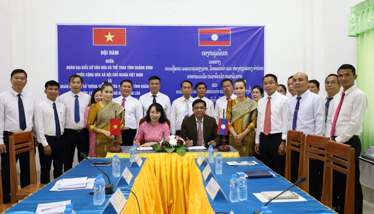 Quảng Bình – Khammouan tiếp tục tăng cường hợp tác trong lĩnh vực văn hóa
