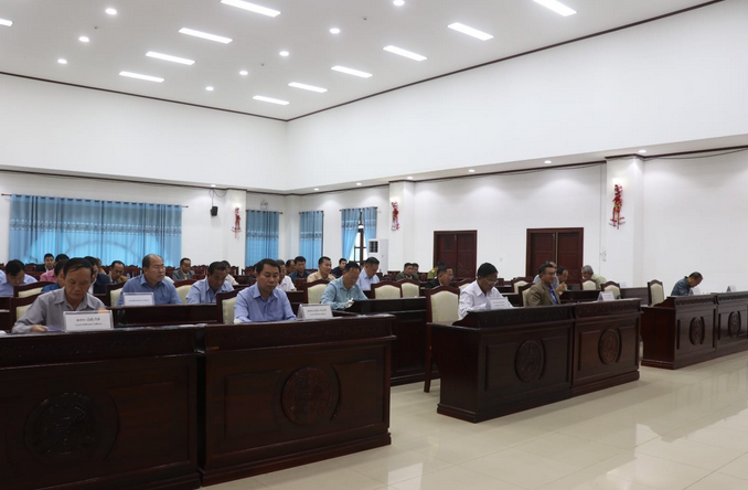 Hội nghị Ban Chấp hành Đảng bộ tỉnh Xaysomboun lần thứ 17, khóa I kết thúc thành công tốt đẹp