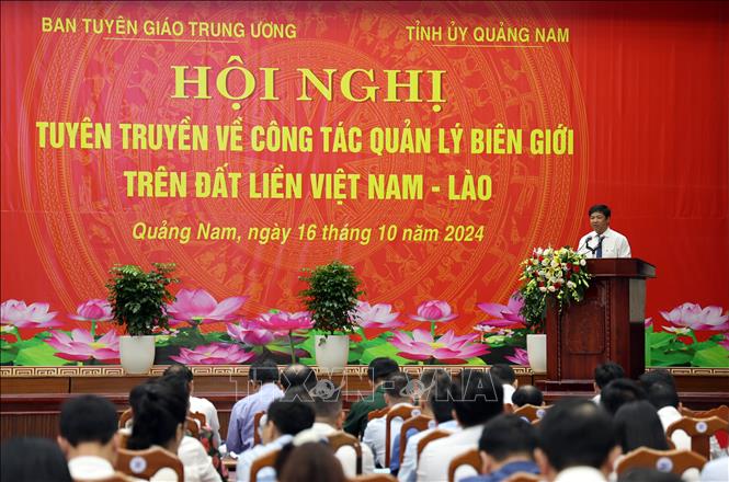 Phối hợp tuyên truyền, quản lý biên giới trên đất liền Việt Nam – Lào