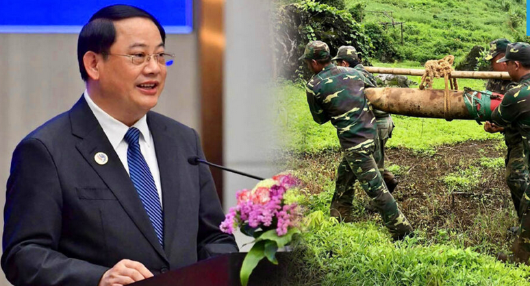 Thủ tướng Lào đề nghị tăng cường công tác thu hồi, rà phá vũ khí quân dụng và vật liệu nổ