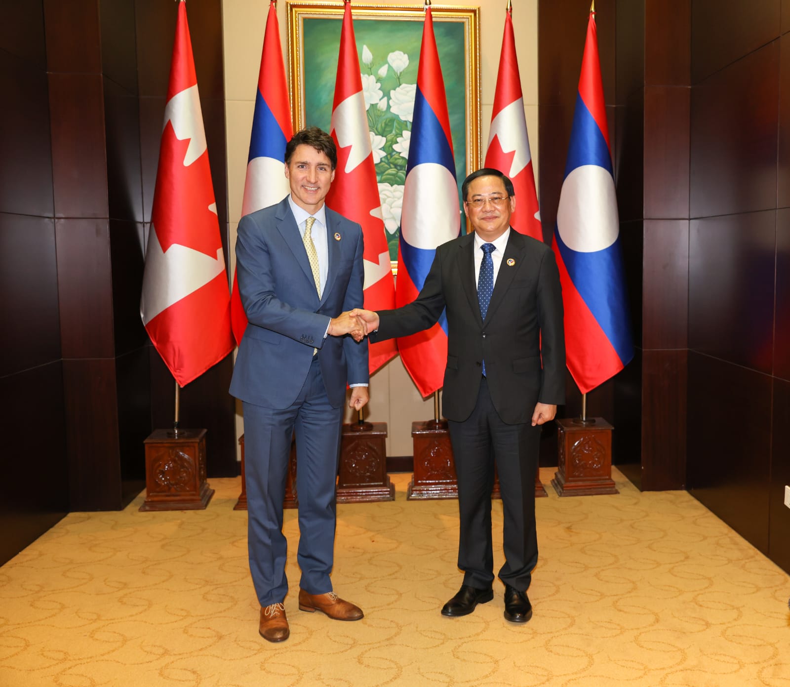 Lào- Canada tăng cường hợp tác song phương