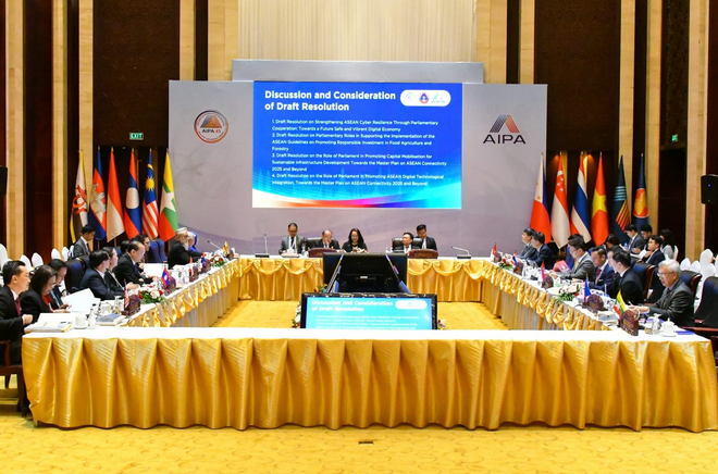 Ủy ban Kinh tế Nghị viện ASEAN nghiên cứu 8 dự thảo Nghị quyết