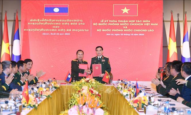 Việt Nam – Lào hợp tác xây dựng đường biên giới hòa bình, hữu nghị, hợp tác, phát triển