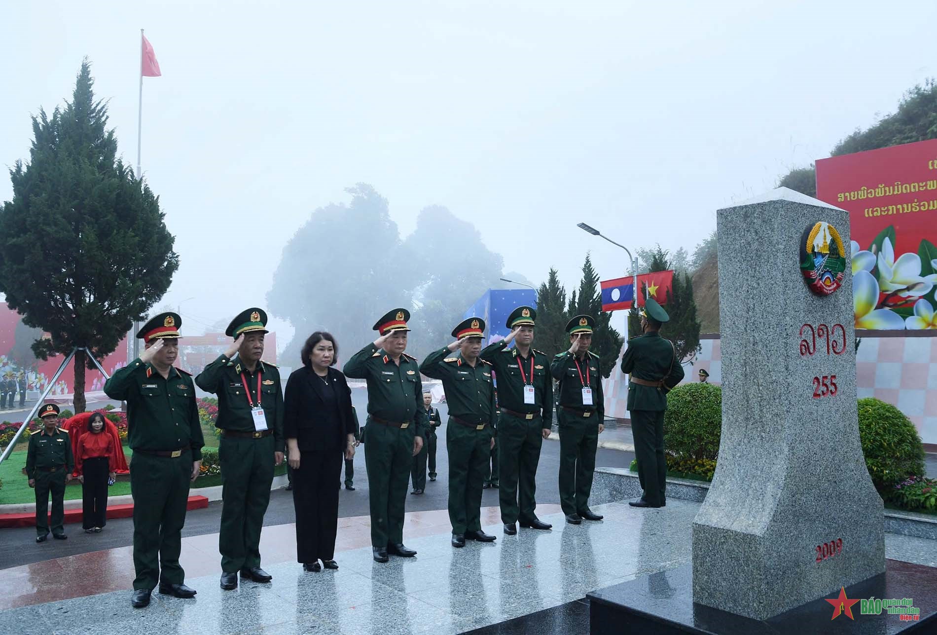 Tổng duyệt Giao lưu hữu nghị quốc phòng biên giới Việt Nam - Lào lần thứ hai