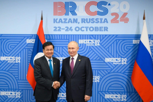 Lào đặt mục tiêu trở thành thành viên BRICS, ủng hộ chủ nghĩa đa phương