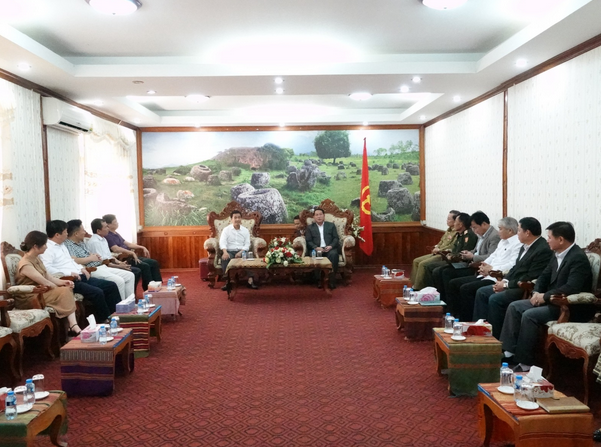 SCI quan tâm đầu tư phát triển năng lượng tại tỉnh Xiengkhoang